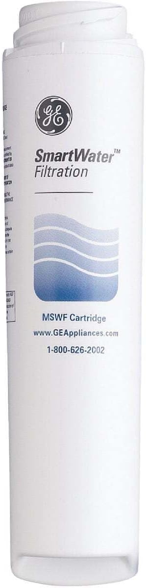 GE MSWF Refrigerator Water Filter | Certified to Reduce Lead, Sulfer, and 50+ Other Impurities| Pack of 1