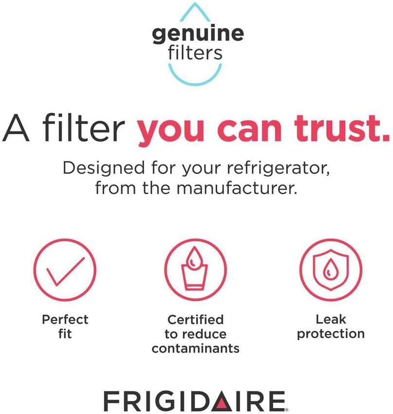 Frigidaire PWF-2 Refrigerator Water and Ice Filter Replacement, 1 Count
