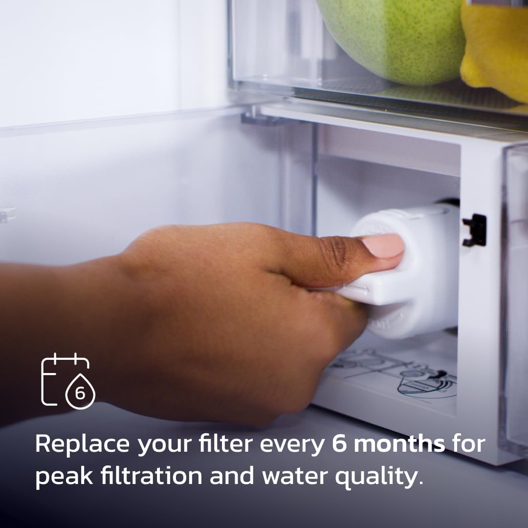 Everydrop by Whirlpool Ice & Water Refrigerator Filter 2, Orange